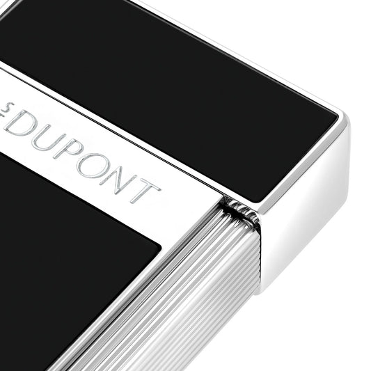 S.T. Dupont Biggy Black / Chrome 25221