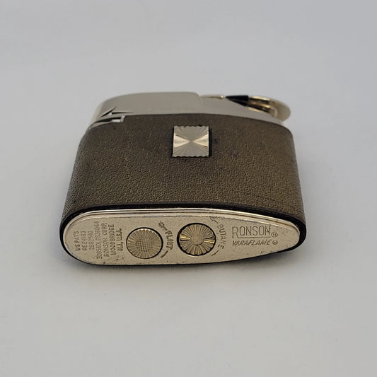 Ronson Varaflame MKII Gold & Leather Wrap