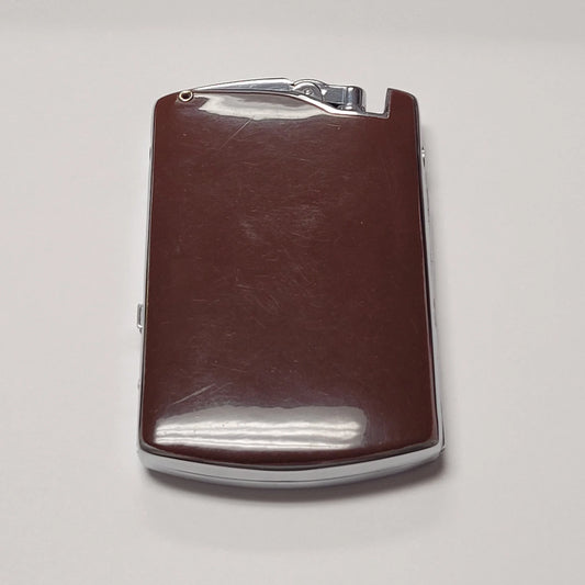 1930 Ronson Tuxedo Brown Enamel Case-Lighter