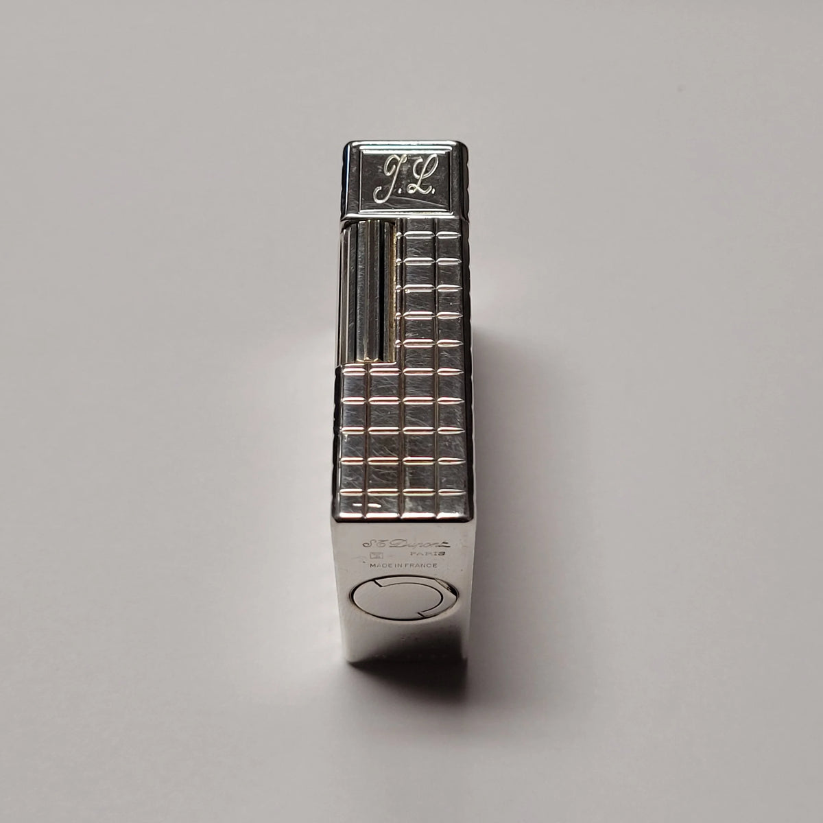 S.T. Dupont Ligne 1 Silver Plated & Squares