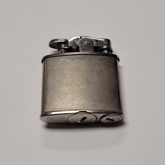 1920s Ronson De-Light Nickel Silver Lighter