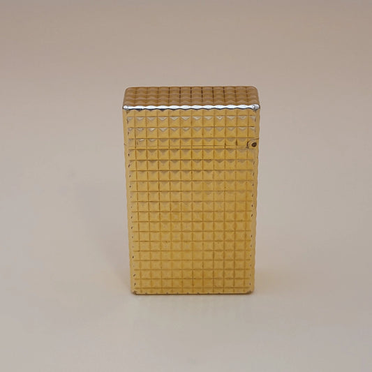 S.T. Dupont Standard Gold Plated Hobnail Design