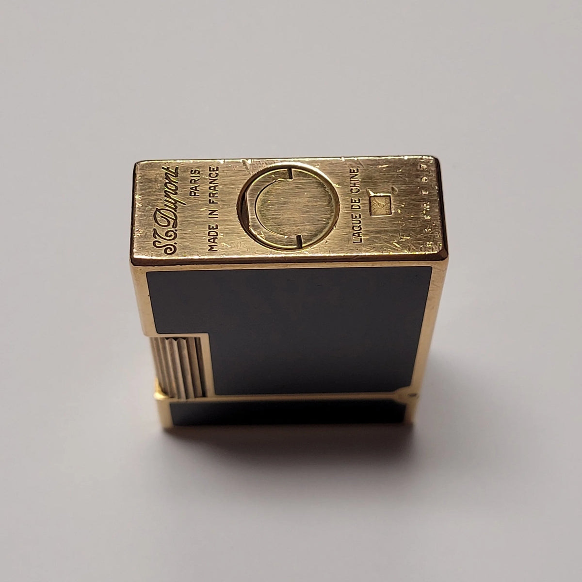 S.T. Dupont Ligne 1 Black Lacquer & Gold Plated