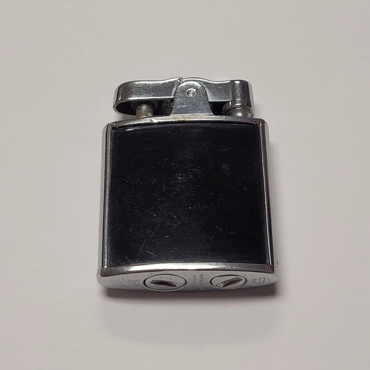 1930s Ronson Princess De-Light Black Enamel Lighter