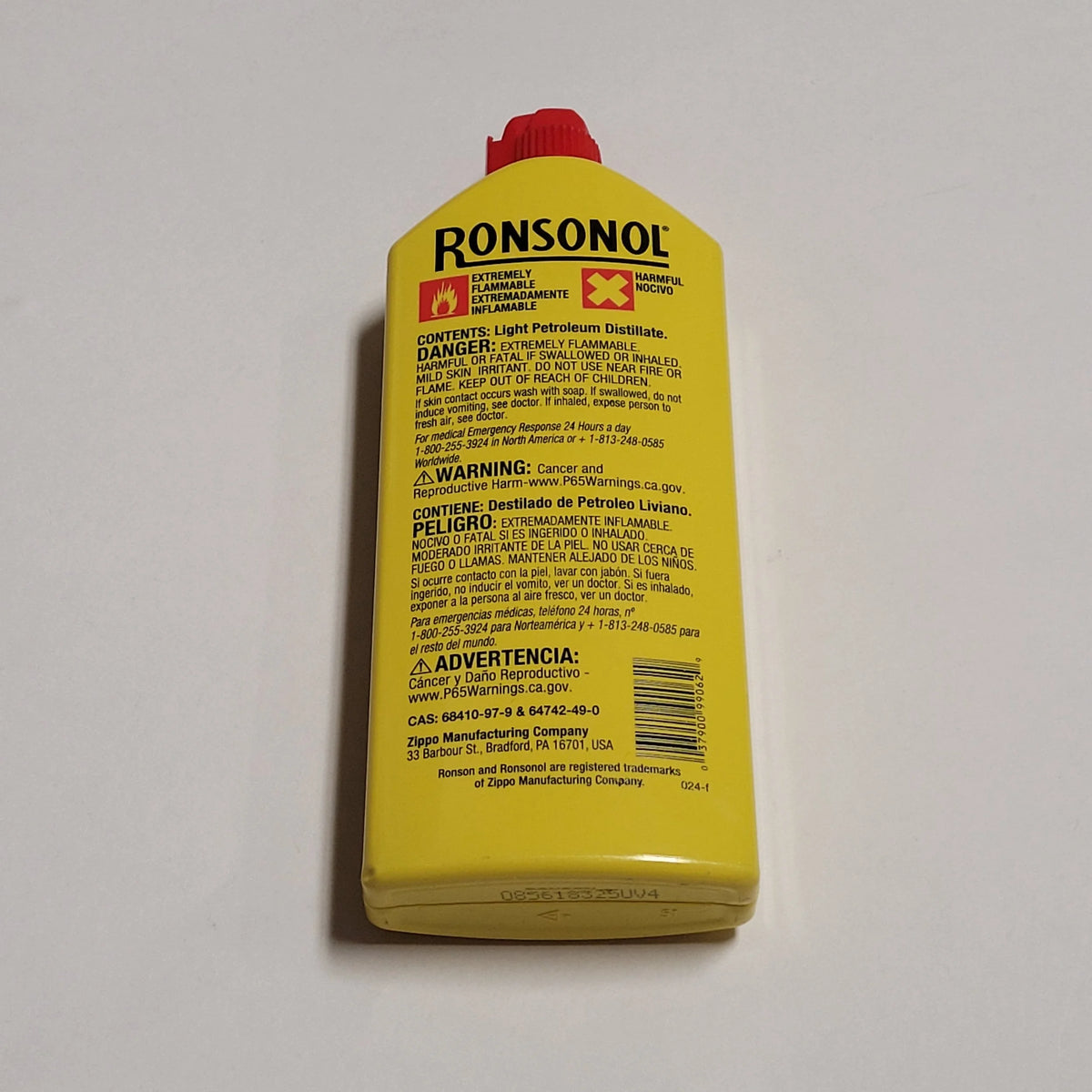 Ronsonol 8 Ounce Petrol Lighter Fuel