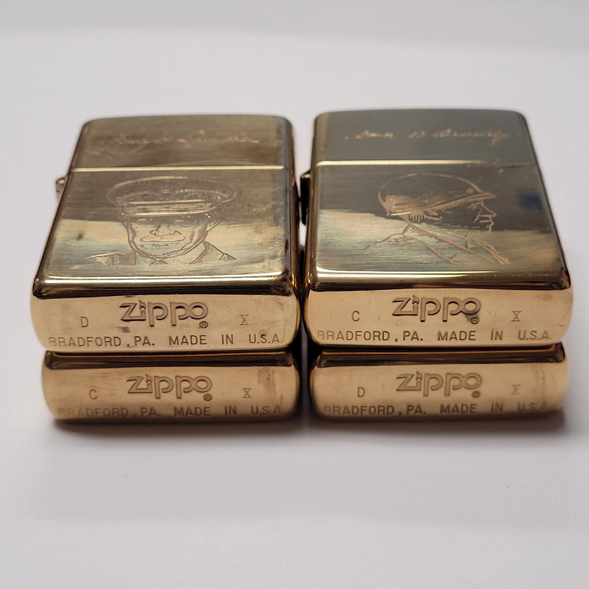 Zippo 1994 D-Day Normandy Allied Heroes Collector Lighter Set