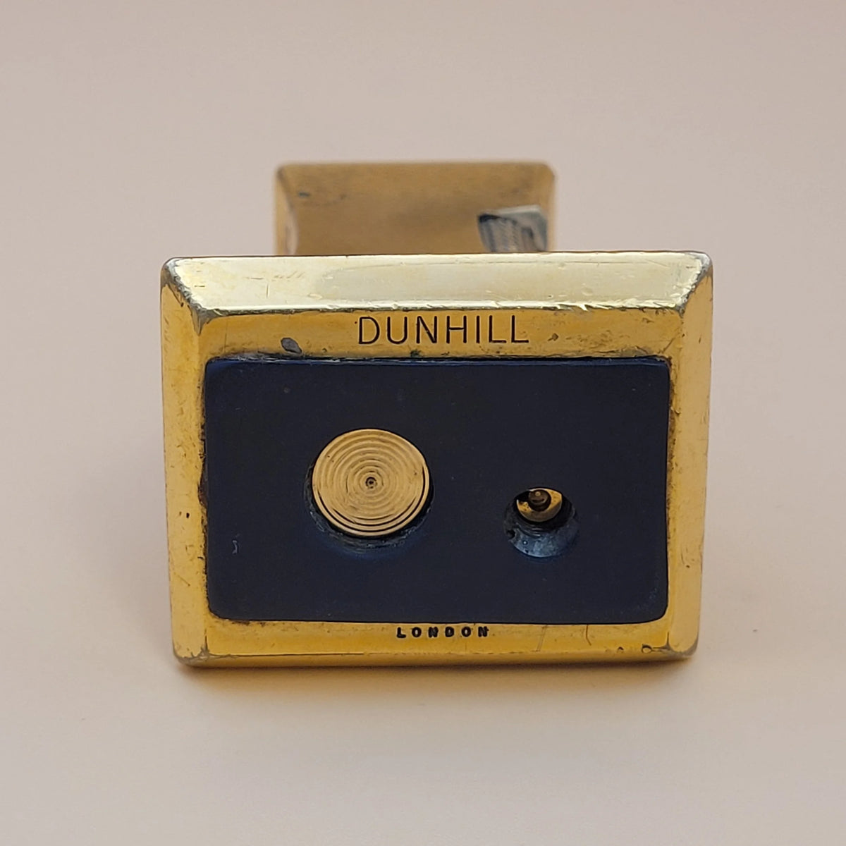Alfred Dunhill Wheatsheaf Fish Scales Table Lighter