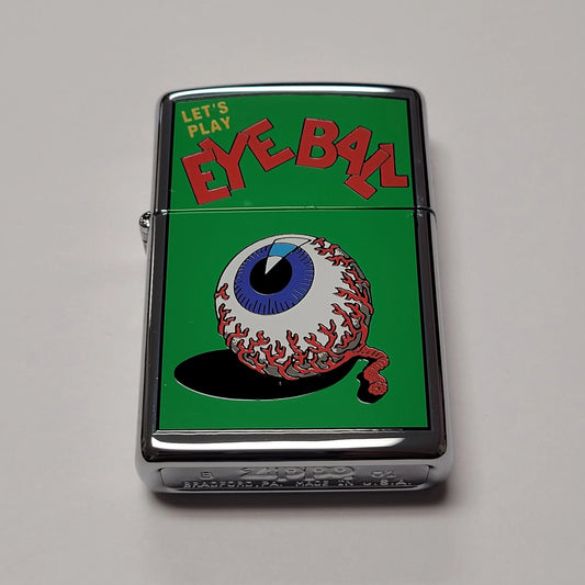 Zippo 2001 Barrett Smythe Eyeball Lighter