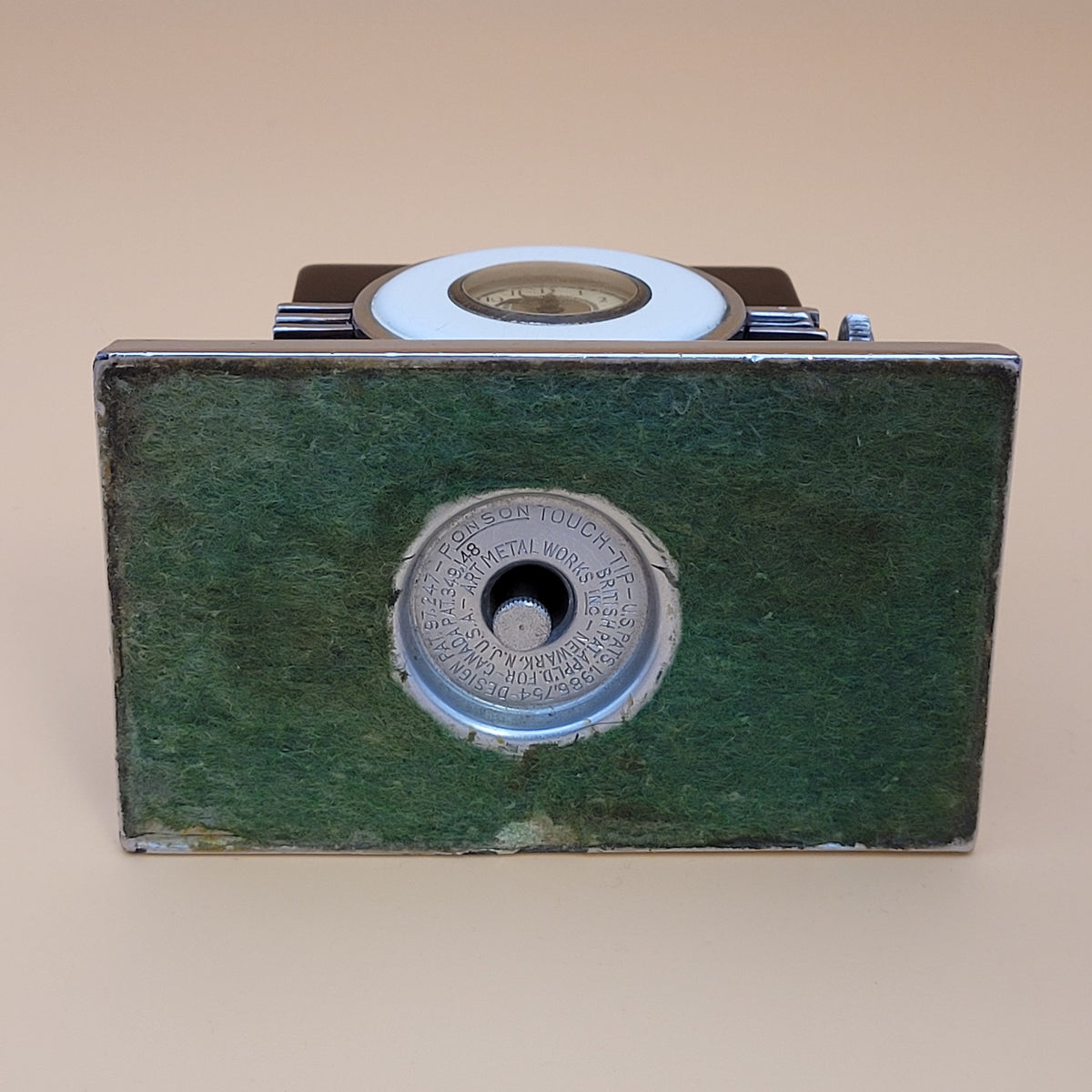 1930s Ronson Touch Tip & Watch Combination Lighter