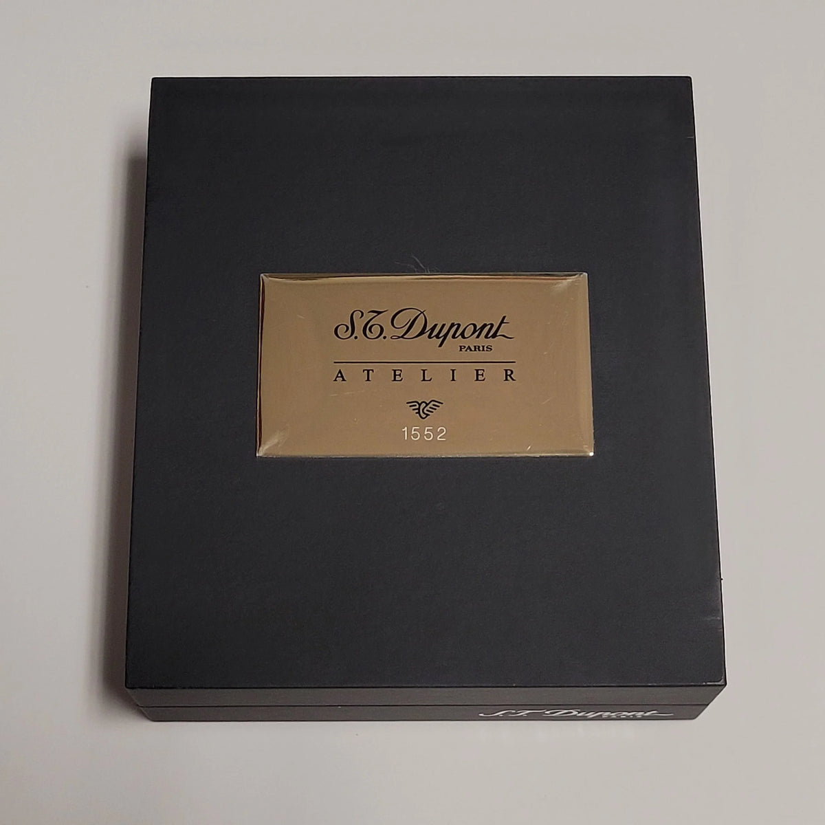 S.T. Dupont Le Grand Sunburst Brown / Gold Lacquer Lighter
