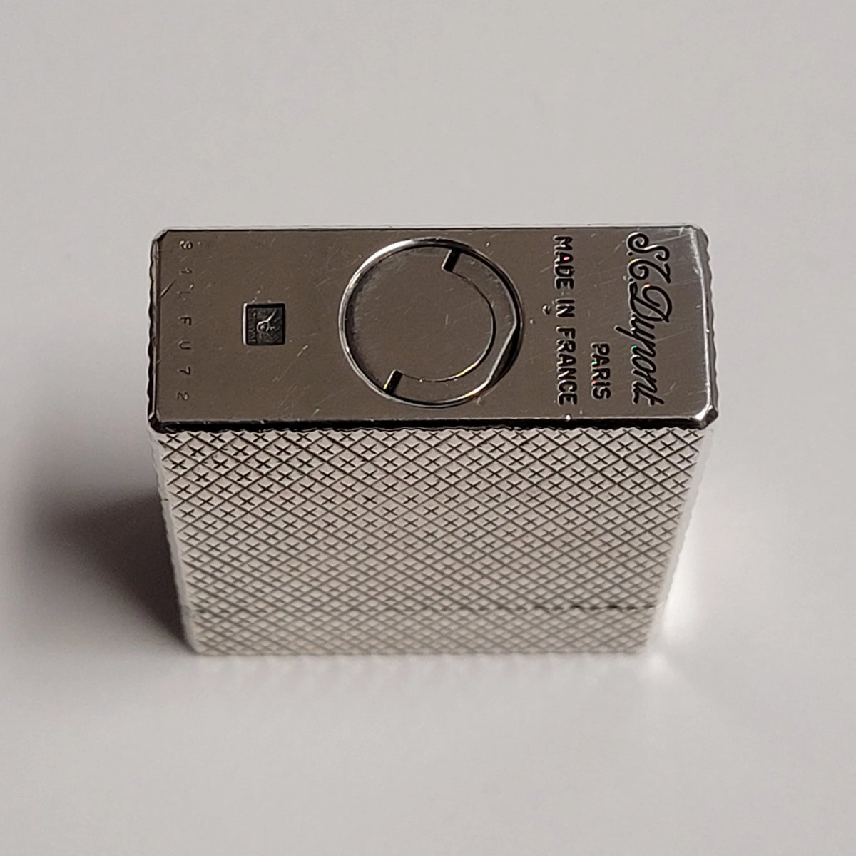 S.T. Dupont Ligne 1 Silver Plated Firehead Lighter