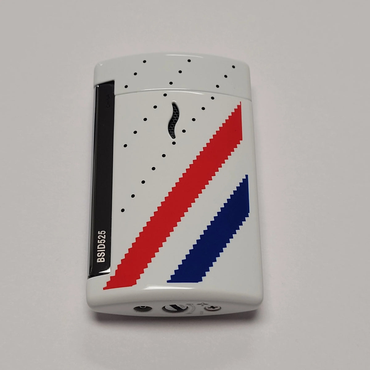 S.T. Dupont Minijet Red & Blue Stripes Lighter 10536