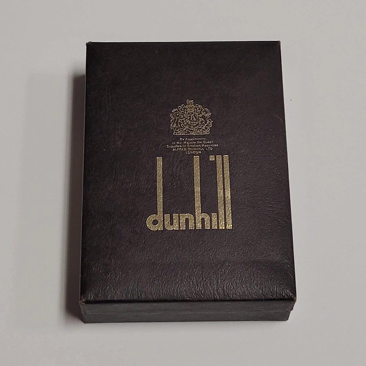 Alfred Dunhill Rollagas Columns & Gold Plated Lighter
