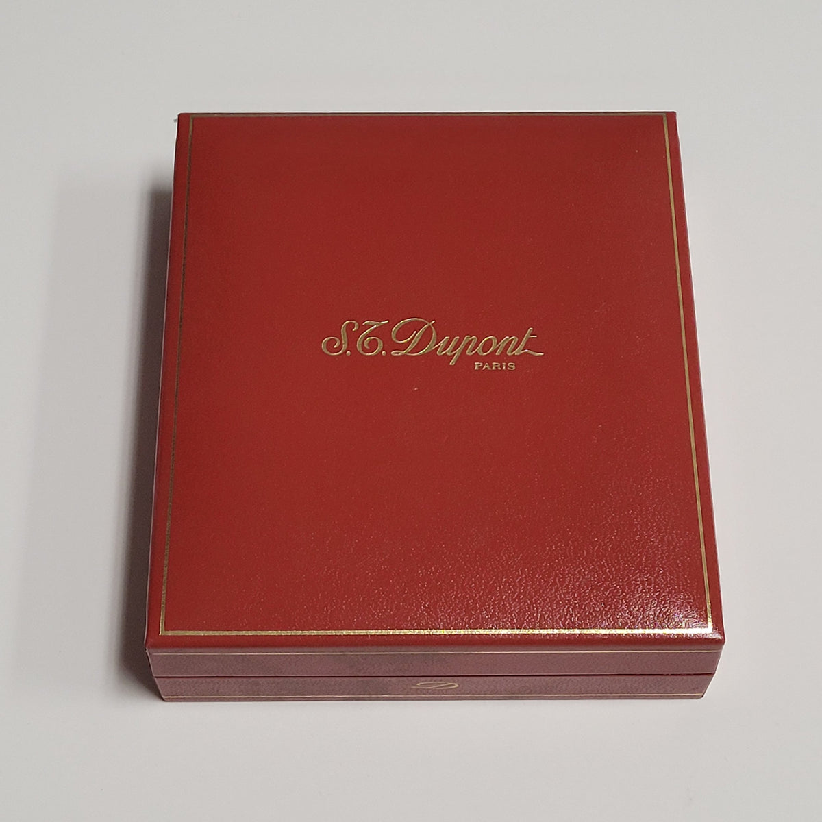 S.T. Dupont Ligne 2 Silver Plated Chevron Lighter