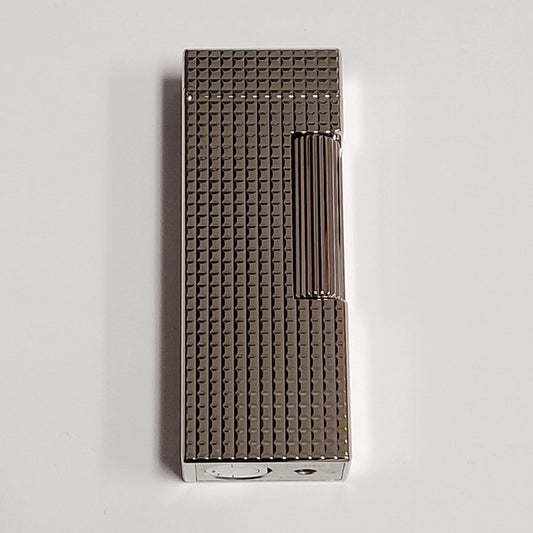 Alfred Dunhill Rollagas 2 Palladium Hobnail Lighter