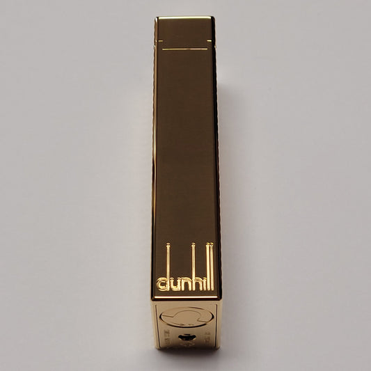 Alfred Dunhill Rollagas 2 Gold Plated Hobnail Lighter