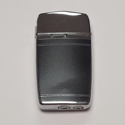 Ronson Varaflame Windlite Gray Enamel Lighter