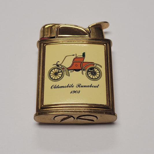 1950s Evans Banner Oldsmobile Runabout 1903 Pocket Lighter