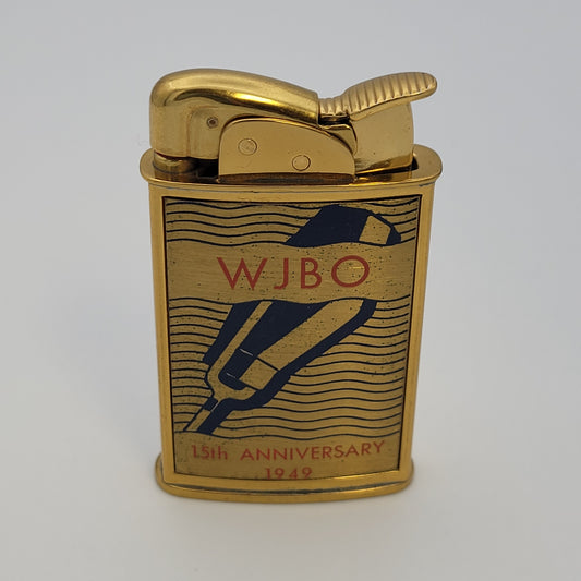 1950s Evans Supreme WJBO Radio Station Pocket Lighter