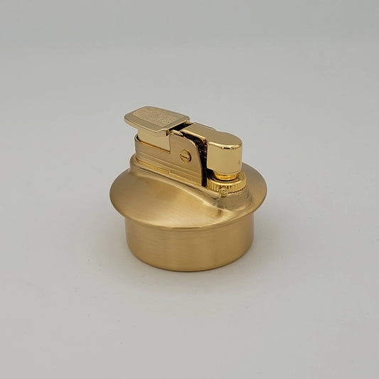 Evans Brushed Gold Tone Table Lighter Insert