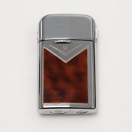Ronson Varaflame Windlite Tortoise Enamel Lighter