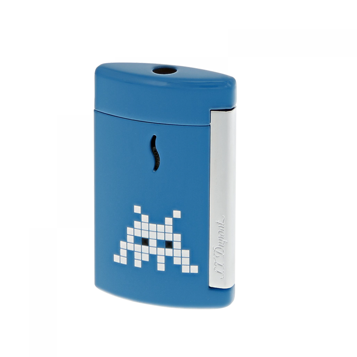 S.T. Dupont Minijet Space Alien Blue Lighter 10544