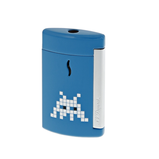 S.T. Dupont Minijet Space Alien Blue Lighter 10544