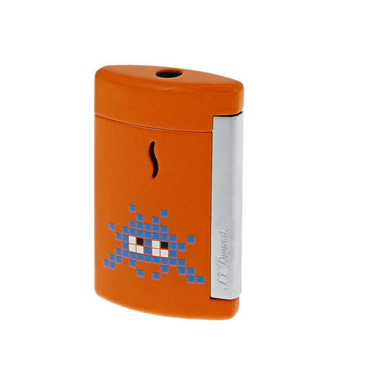 S.T. Dupont Minijet Space Alien Orange Lighter 10546
