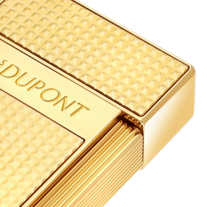 S.T. Dupont Biggy Diamond Head Gold 25209