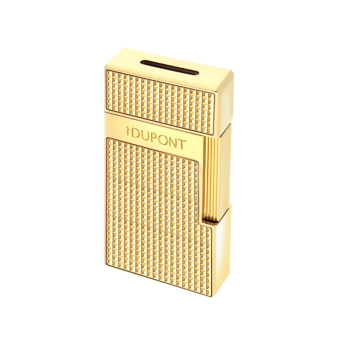 S.T. Dupont Biggy Diamond Head Gold 25209