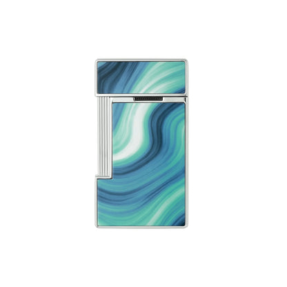S.T. Dupont Slimmy Lighter Géode Blue 28035