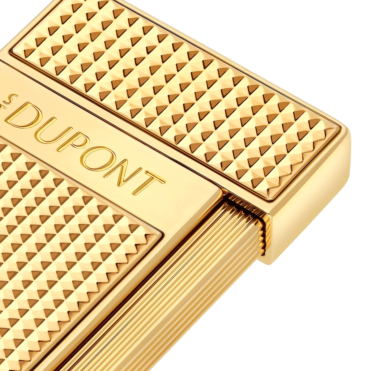 S.T. Dupont Slimmy Lighter Diamond Head Gold 28119
