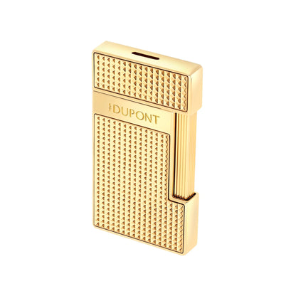 S.T. Dupont Slimmy Lighter Diamond Head Gold 28119