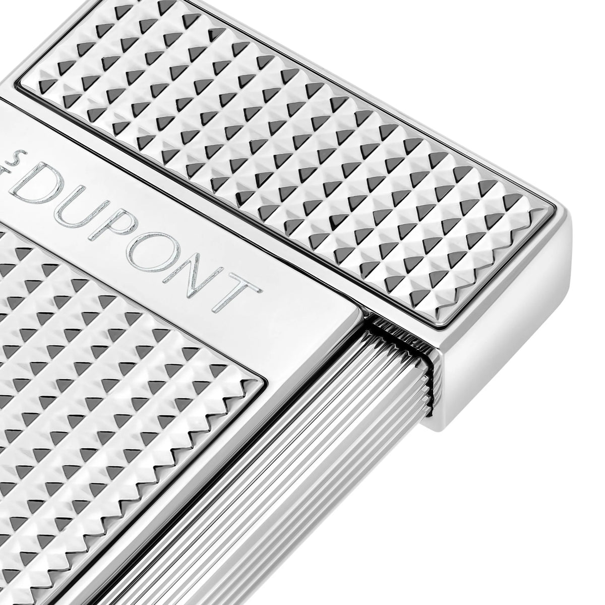 S.T. Dupont Slimmy Lighter Diamond Head Silver 28120