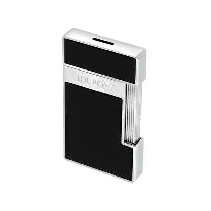 S.T. Dupont Slimmy Lighter Black Lacquer & Chrome 28221