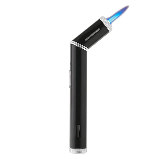 S.T. Dupont Candle Torch Lighter Black / Chrome 29001