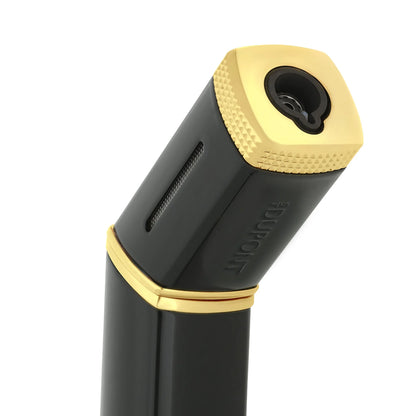 S.T. Dupont Candle Torch Lighter Black / Gold 29002