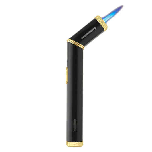 S.T. Dupont Candle Torch Lighter Black / Gold 29002