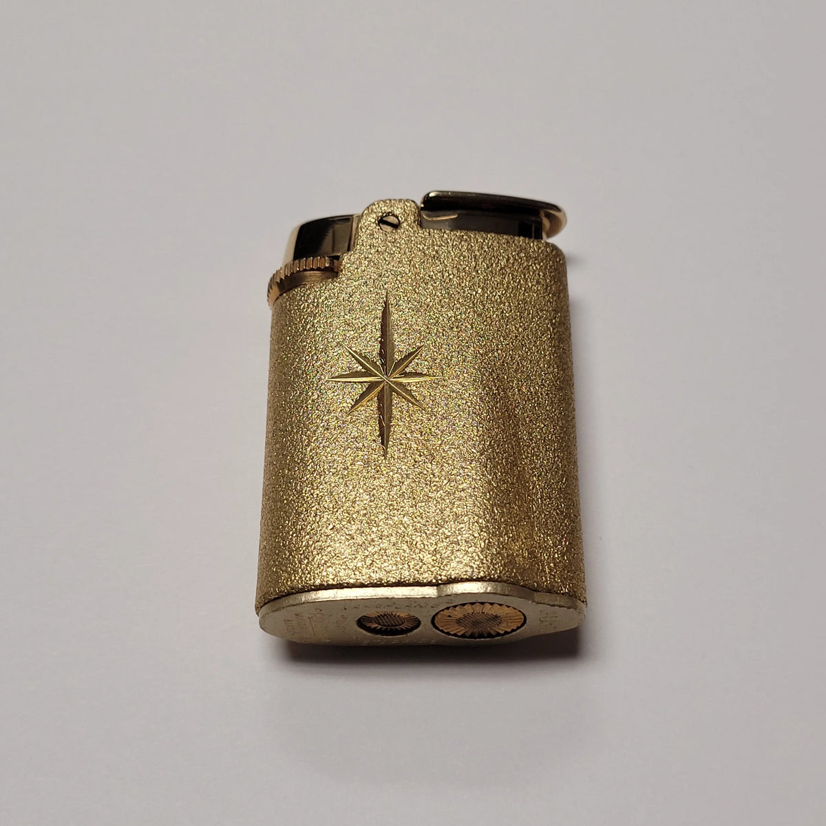 Ronson Varaflame Starfire Gold Tone Satin Finish