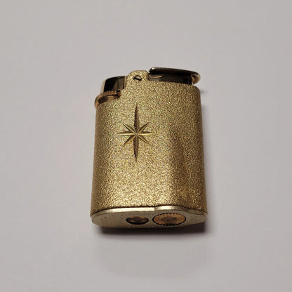 Ronson Varaflame Starfire Gold Tone Satin Finish