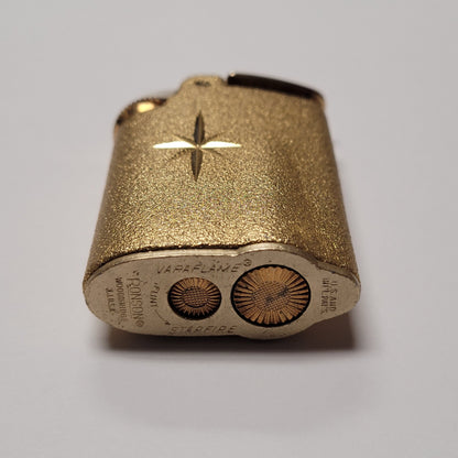 Ronson Varaflame Starfire Gold Tone Satin Finish