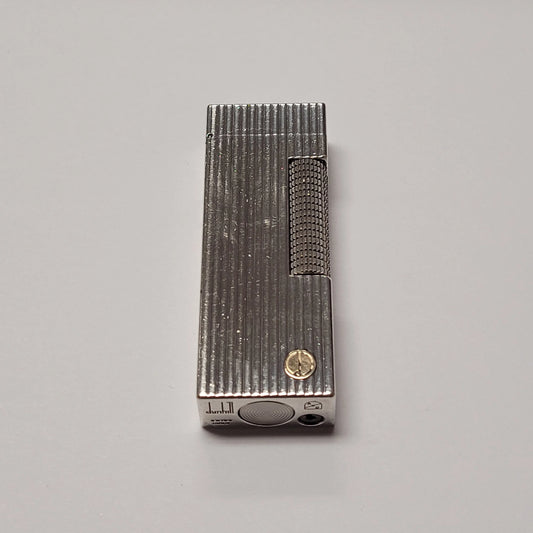 Alfred Dunhill Rollagas Silver Plated & Columns Design
