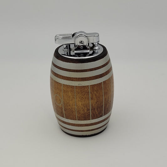 1930s Ronson Barrel Table Lighter O'Keefes Beer