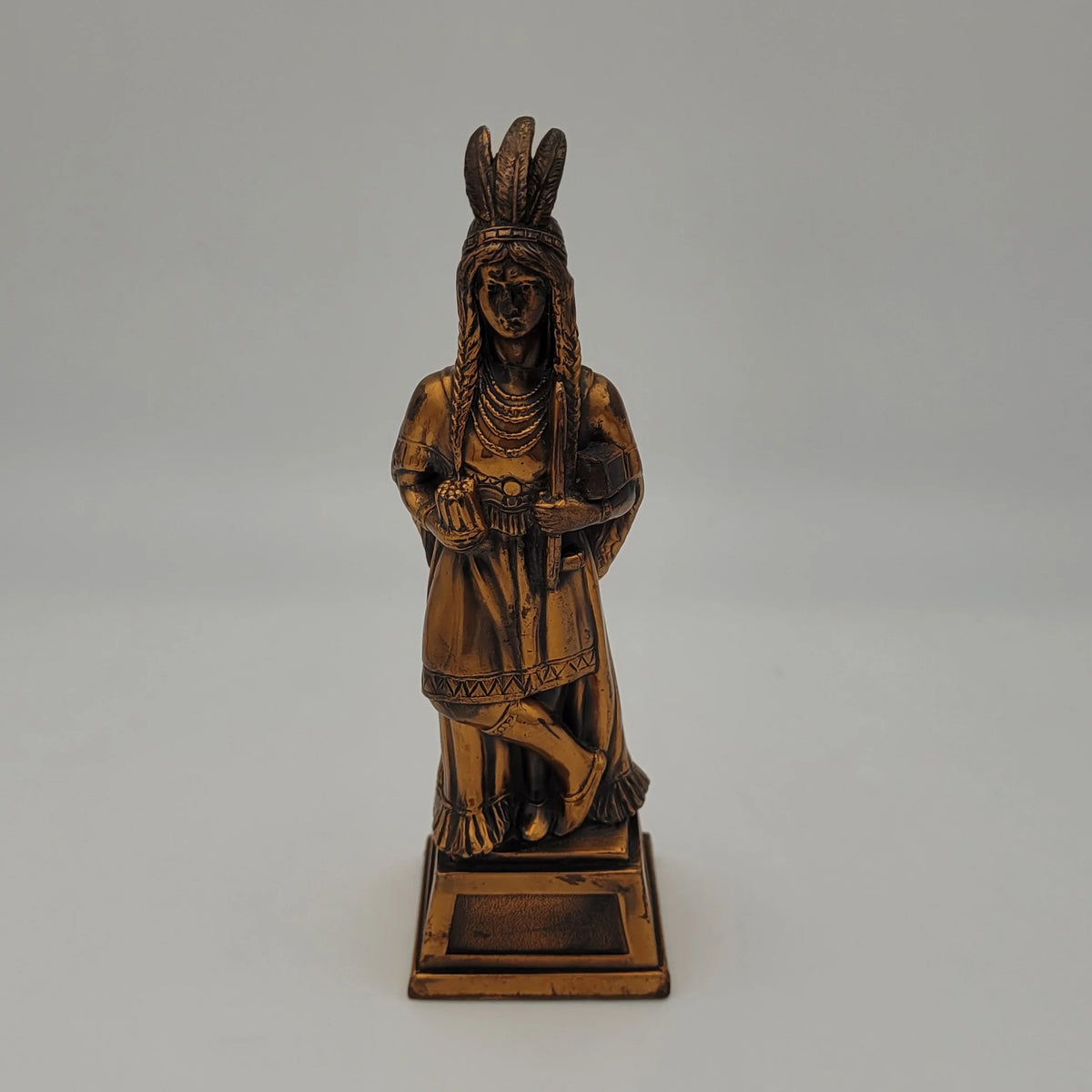 Ronson Cigar Store Indian Striker Lighter