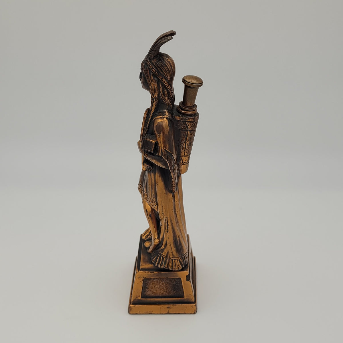 Ronson Cigar Store Indian Striker Lighter