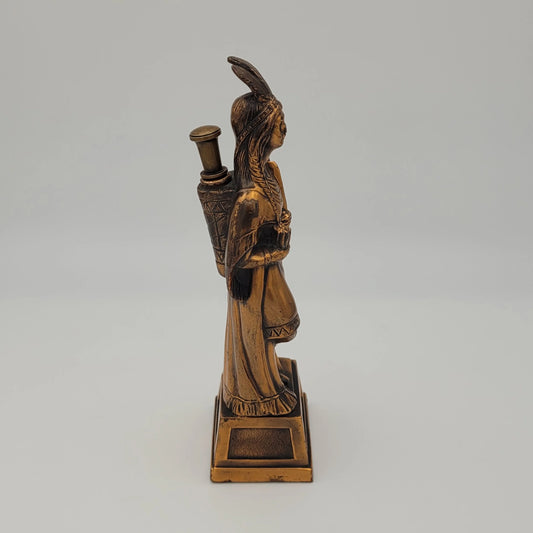 Ronson Cigar Store Indian Striker Lighter