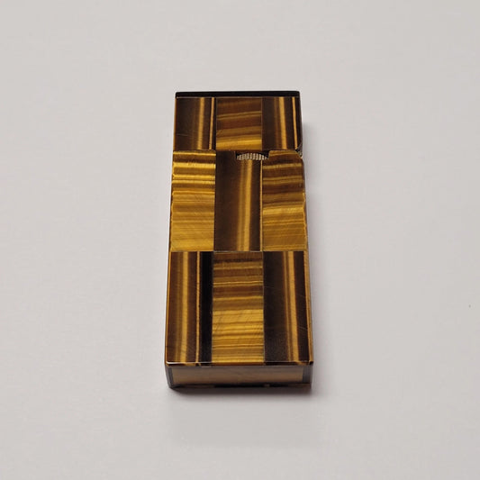 Vintage Tiger's Eye Butane Lighter