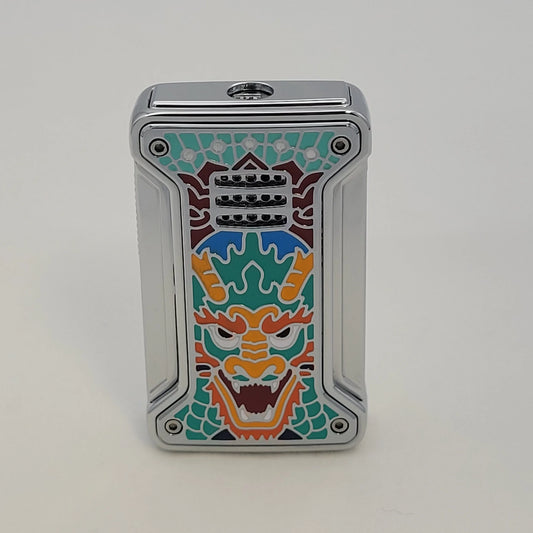 ONIX Chrome Dragon Torch Lighter