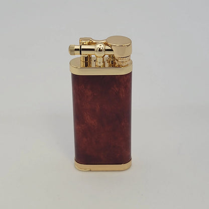 ONIX Wood Grain Pipe Flame Lighter