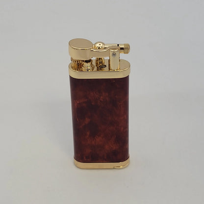 ONIX Wood Grain Pipe Flame Lighter